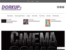 Tablet Screenshot of dorkup.com